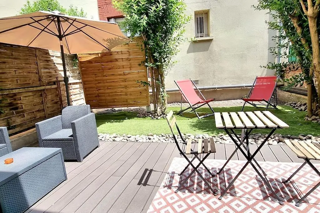 T2 Cosy & Garden - Hypercentre - Gare - Wifi Lägenhet Toulouse